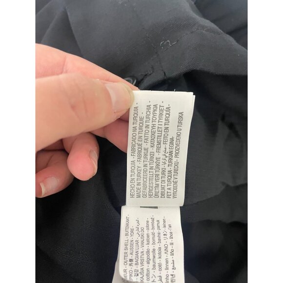 Zara Mens Overshirt Jacket L Black Relaxed Cotton Linen Collared 0706/280 NWT - Picture 11 of 16